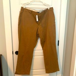 NWT Tan Dress Pants Lands’End